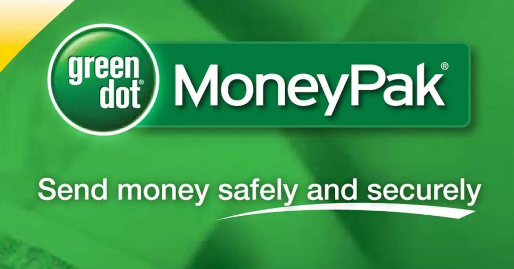 Green Dot MoneyPak official logo Banner